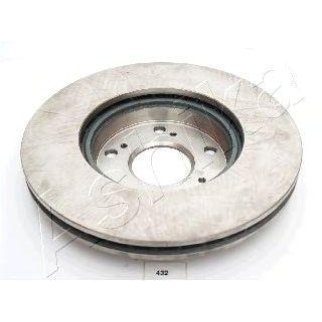 Диск тормозной передний вентилируемый ashika 60-04-432 фото
