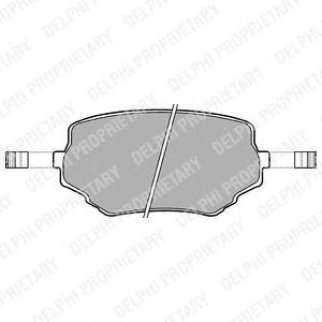 Колодки торм.пер. фото