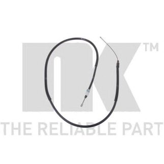 Трос стояночного тормоза задний правый / CITROEN Berlingo,PEUGEOT Partner (дисковые тормоза) 00~15 фото