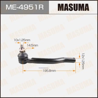 Наконечник рулевой Masuma ME-4951R фото