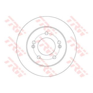 Диск тормозной задний TRW DF6144 фото