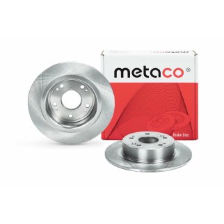 Диск тормозной задний metaco 3060-140 фото 3