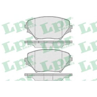 Колодки тормозные передние к-кт Lpr 05P958 фото