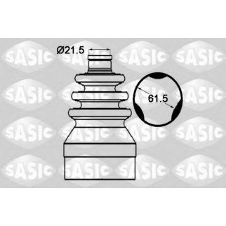 Пыльник ШРУСа SASIC 1904015 фото