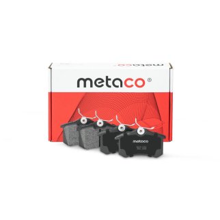 Колодки тормозные задние дисковые к-кт metaco 3010-002 фото