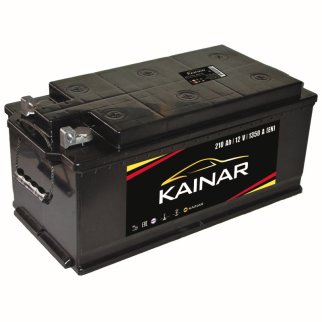 Аккумуляторная батарея KAINAR 6СТ210 L АПЗ (справа+) болт 210K0304 524х239х223 Казахстан фото
