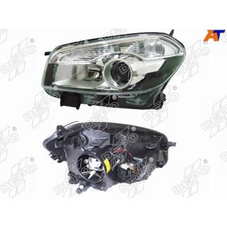 Фара левая DEPO 215-11D7L-LDHEM фото