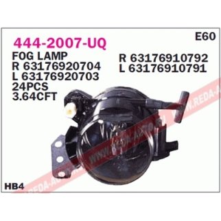 Фара противотуманная правая DEPO 444-2007R-UQ фото