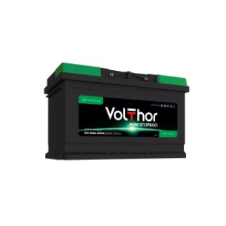 Аккумуляторная батарея VOLTHOR AGM 6СТ 80 обр. Словения 315х175х190 800А фото