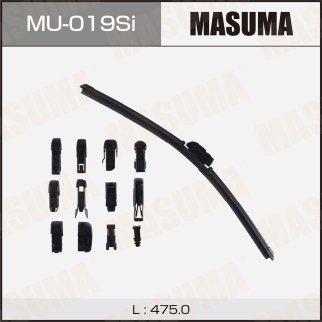 Щетка стеклоочистителя 475 мм бескаркасная 1 шт MASUMA Beam Wiper Blade MU-019Si фото