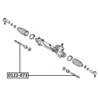 Тяга рулевая ASVA 0122-073 фото