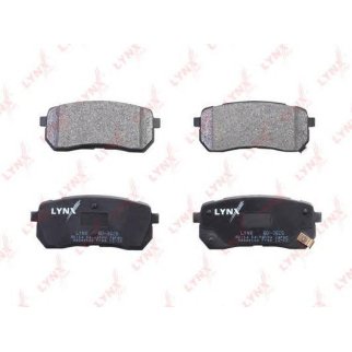 Колодки тормозные задние дисковые к-кт LYNXauto BD-3626 фото