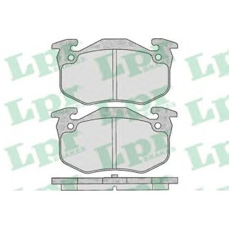 Колодки тормозные задние дисковые к-кт Lpr 05P307 фото