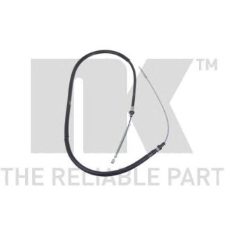 Трос стояночного тормоза задний левый,правый / SEAT Inca,VW Caddy-II (барабанные тормоза) 96~03 фото