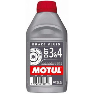 Тормозная жидкость DOT 3 & 4 Brake Fluid 0,5л 102718 фото