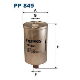 Фильтр топливный FILTRON PP 849 фото