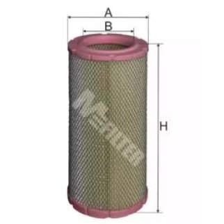 A1032_фильтр воздушный! H329 D142 d82.5 Case John Deere New Holland фото