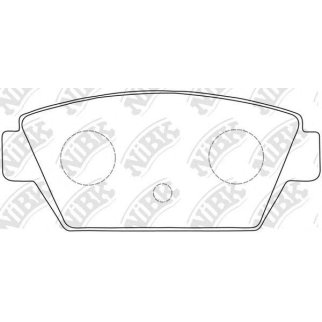 Колодки тормозные задние для Mitsubishi фото