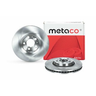 Диск тормозной передний вентилируемый metaco 3050-258 фото 3 Диск тормозной передний вентилируемый metaco 3050-258 фото 3