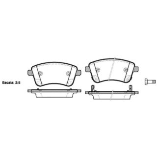 Колодки Kia Venga/Hyundai ix20 1.4/1.6/1.4CRDi 09> передние к-кт Remsa фото