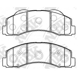 Колодки FORD F-150, Expedition 2004-2017 фото