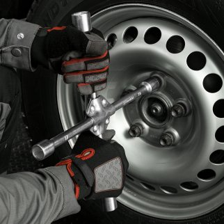 MATRIX 14244 Ключ баллонный крестовой 17x19x21x22мм силовой фото 1