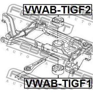 Опора двигателя задняя FEBEST VWAB-TIGF1 фото