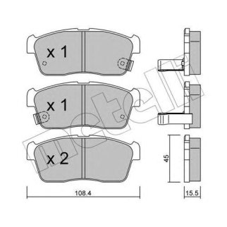 Колодки тормозные фото