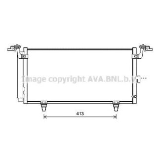 Радиатор кондиционера (конденсер) AVA SU5084D фото