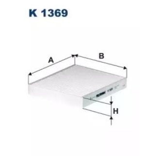 Фильтр салона FILTRON K 1369 фото