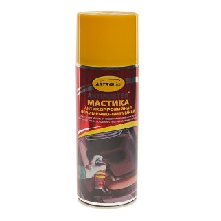 Мастика антикоррозийная полимерно-битумная Astrohim аэрозоль, 520мл фото