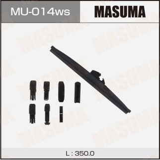 Щетка стеклоочистителя зимняя 350 мм каркасная 1 шт MASUMA Snow Blade MU-014ws фото