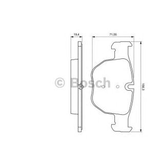 Колодки LAND ROVER RANGE ROVER 3.0-4.4L 2002=> фото