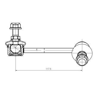 Стойка стабилизатора TRIALLI SP 0852 фото 3