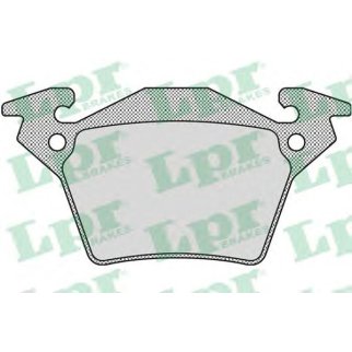 Колодки тормозные задние к-кт Lpr 05P948 фото