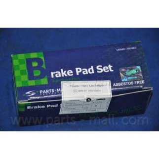 Колодки тормозные передние к-кт PARTS-MALL PKA-E28 фото