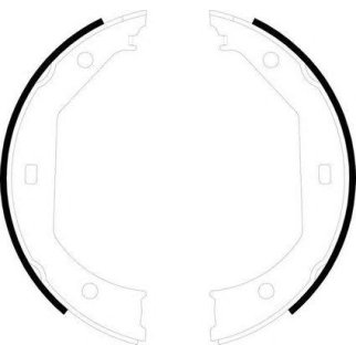 Колодки торм.бараб.ручн.торм.(185x20) фото