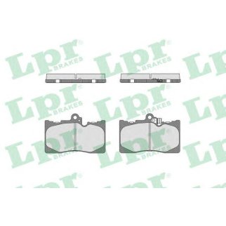 Колодки тормозные передние к-кт Lpr 05P1331 фото