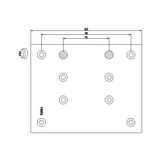 Накладки на колодки TEXTAR 1949604 фото