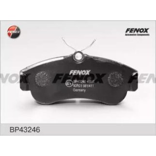 Колодки тормозные передние к-кт Fenox BP43246 фото