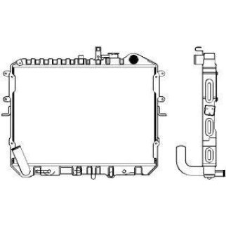 Радиатор основной SAKURA 14510208 фото
