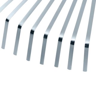 Грабли веерные стальные 300-480мм, 22 плоских зубьев, оцикованные, раздвижные без черенка PALISAD фото 4