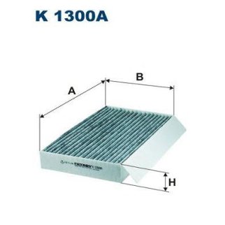 Фильтр салона FILTRON K 1300A фото
