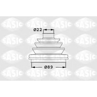 Пыльник ШРУСа наружный передний SASIC 1906047 фото