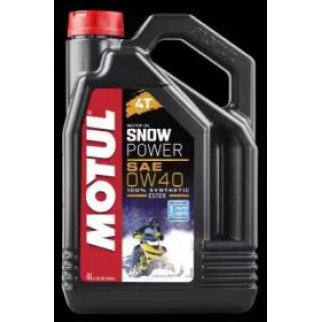 Масло моторное SNOWPOWER 4T 0W40 синт.4л MOTUL фото 1