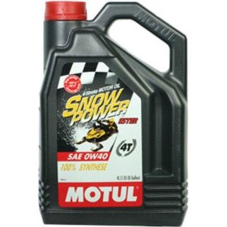 Масло моторное SNOWPOWER 4T 0W40 синт.4л MOTUL фото