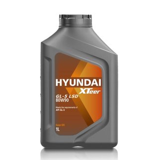 Масло трансмиссионное Hyundai Xteer Gear Oil-5 LSD 80W90 1 л 1011034 фото