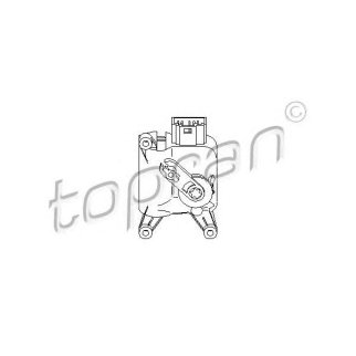 Моторчик заслонки отопителя topran 111097755 фото