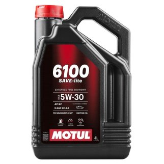 Масло моторное MOTUL 6100 SAVE-LITE 5W30 4л фото