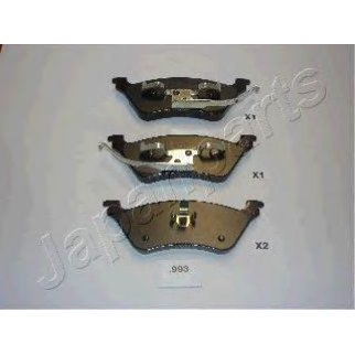 Колодки тормозные Japanparts PP-993AF фото